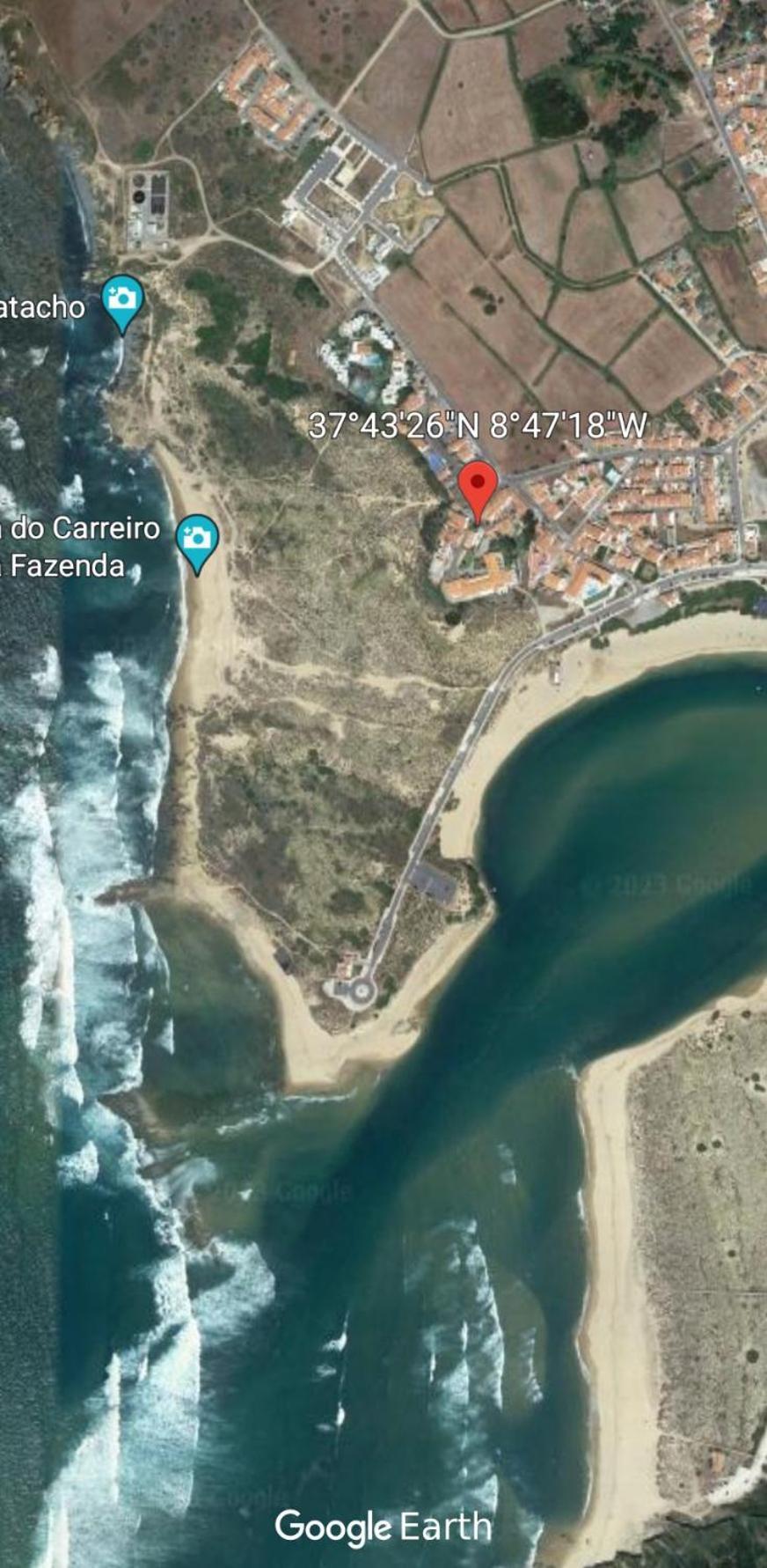 וילה נובה דה מילפונטס Apartamento Mar Azul By Cma מראה חיצוני תמונה